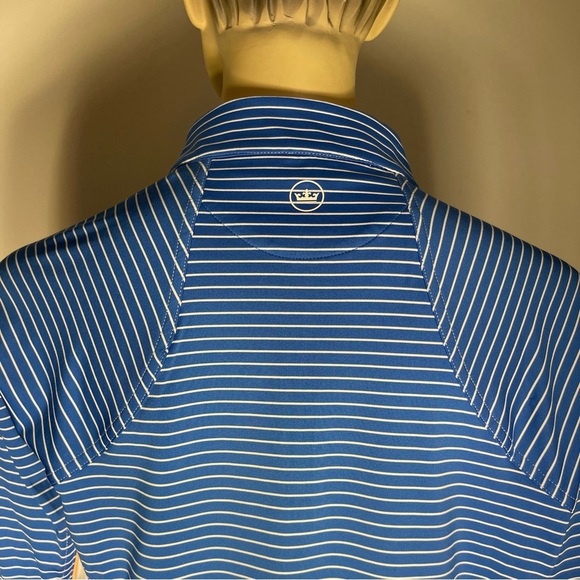 Women’s Peter Millar Long Sleeve Performance Quarter Zip Size Medium Lightweight - Picture 6 of 8